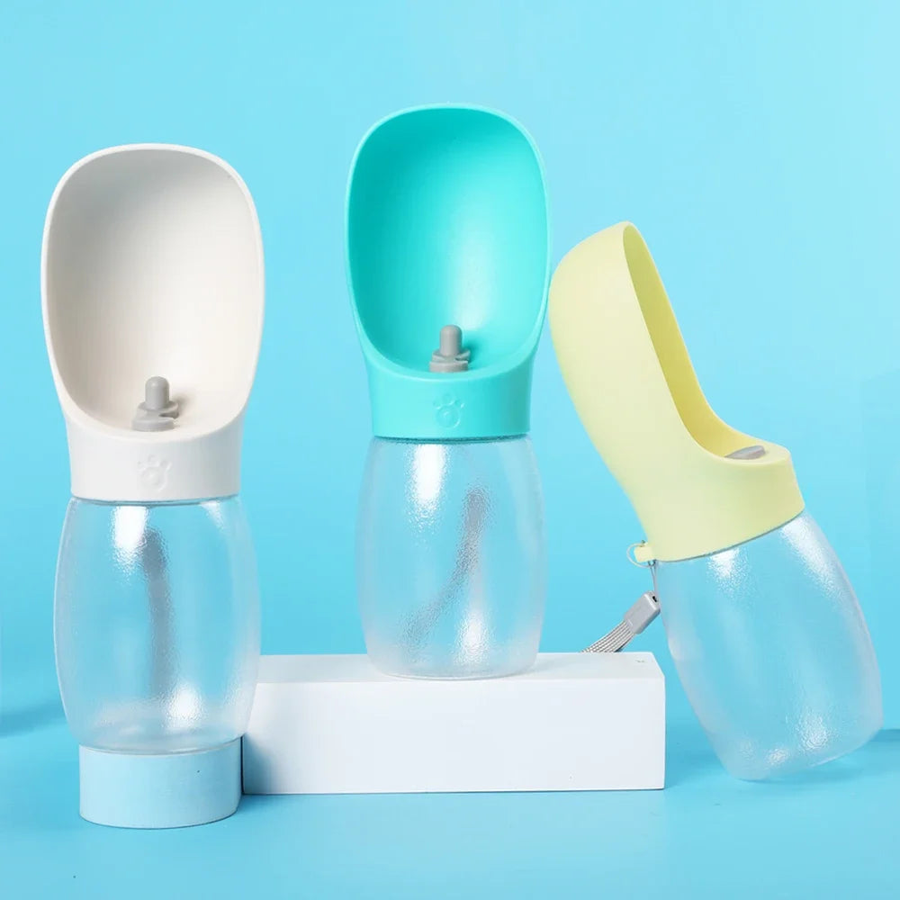 Garrafa de água para cães, 300ml, perfeito para passeios e viagens